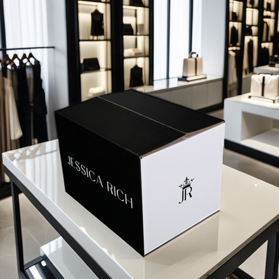شراء شعار مخصص مطبوع صناديق تعبئة العطور صناديق الكرتون المموجة الشحن online manufacture