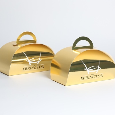 شراء الصندوق الغذائي الخبز غير المنتظم الذهبية المقاومة للماء الطباعة المخصصة online manufacture