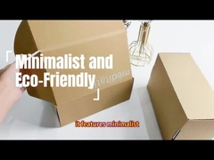 صناديق الشحن من الورق المقوى المخصصة الملابس الكرافت المموجة أحذية دائمة الصنع صناديق