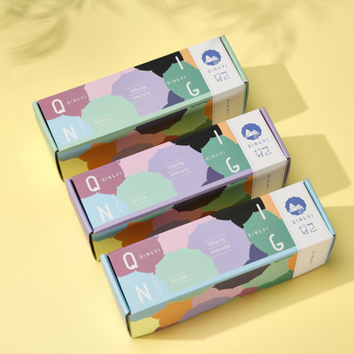 صناديق البريد الشحن الورق المموج شعار مخصص للعطور والمنتجات المنزلية